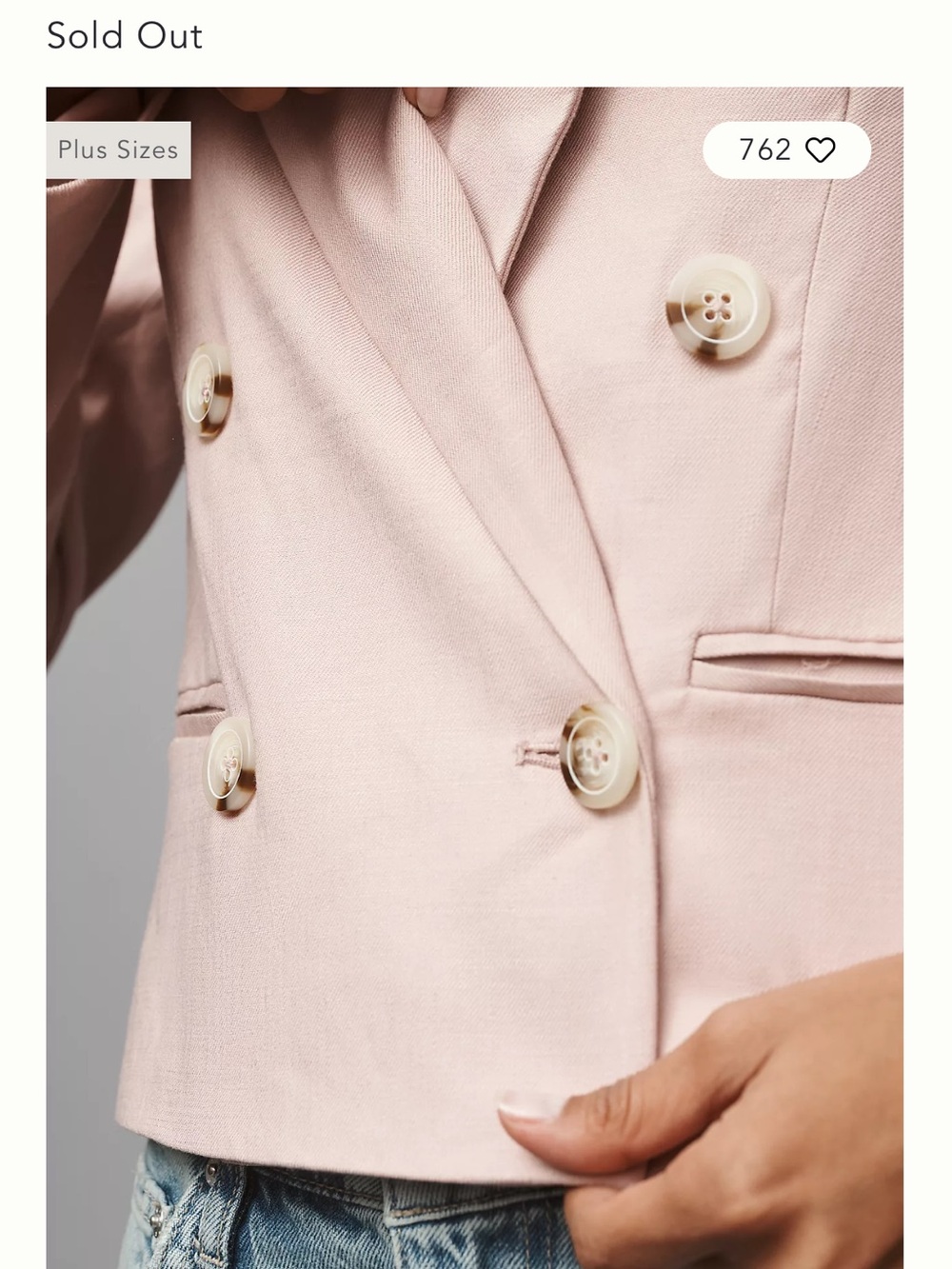 Anthropologie Linen blazer - Picture 4 of 8